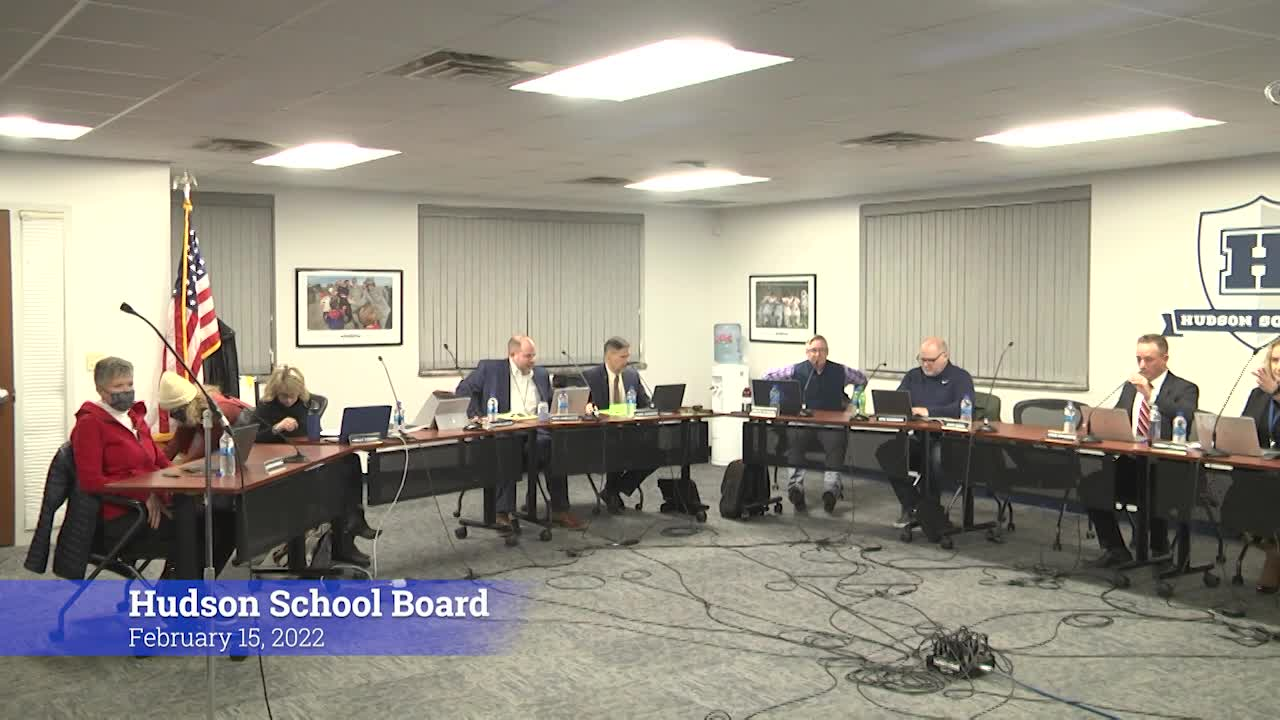 Thumbnail image for Hudson School Board